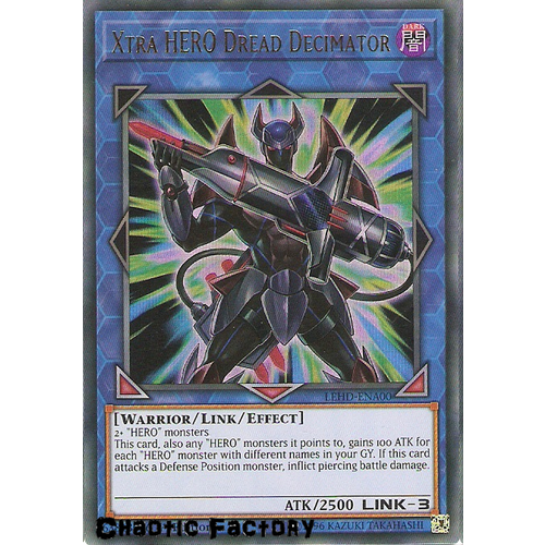 LEHD-ENA00 Xtra HERO Dread Decimator Ultra Rare 1st Edition NM