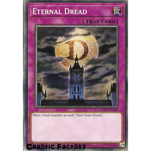 Yugioh LEHD-ENA29 Eternal Dread Common 1st Edition NM