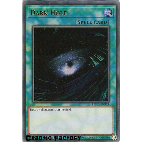 Yugioh LEHD-ENB21 Dark Hole Ultra Rare 1st Edition NM