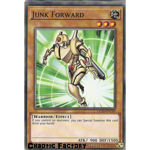 Yugioh LEHD-ENC09 Junk Forward Common 1st Edition NM