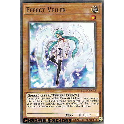 Yugioh LEHD-ENC12 Effect Veiler Common 1st Edition NM