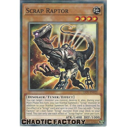 LIOV-EN021 Scrap Raptor Common 1st Edition NM