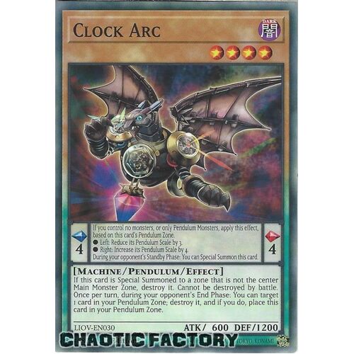 LIOV-EN030 Clock Arc Common 1st Edition NM