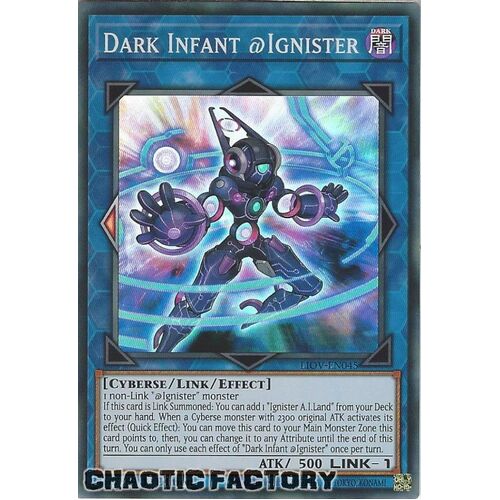 LIOV-EN045 Dark Infant @Ignister Super Rare 1st Edition NM