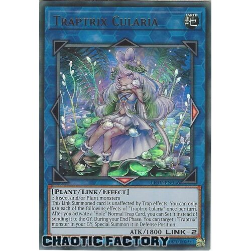 LIOV-EN046 Traptrix Cularia Ultra Rare 1st Edition NM