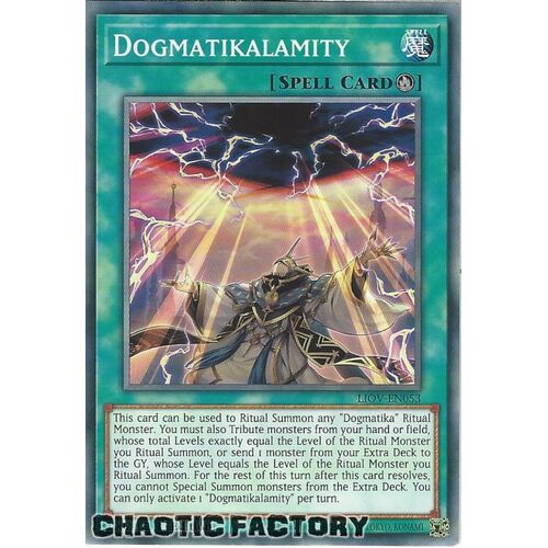 LIOV-EN053 Dogmatikalamity Common 1st Edition NM
