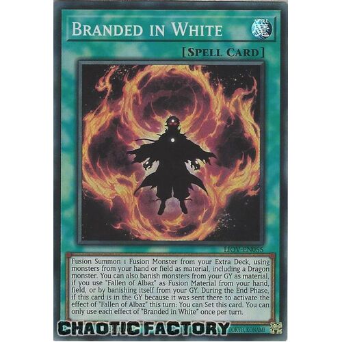 LIOV-EN055 Branded in White Super Rare 1st Edition NM