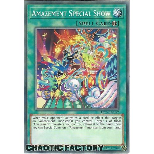 LIOV-EN057 Amazement Special Show Common 1st Edition NM