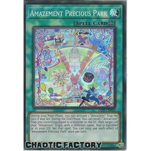 LIOV-EN058 Amazement Precious Park Super Rare 1st Edition NM
