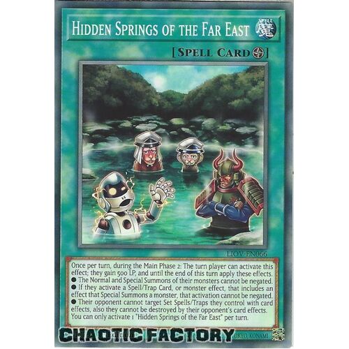 LIOV-EN066 Hidden Springs of the Far East Common 1st Edition NM