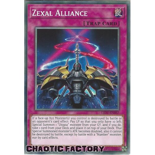 LIOV-EN067 Zexal Alliance Common 1st Edition NM
