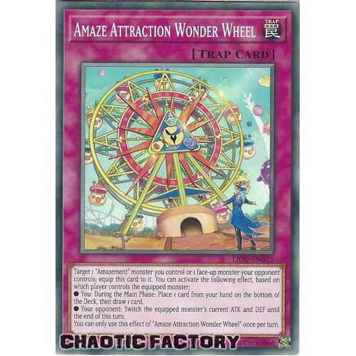 LIOV-EN072 Amaze Attraction Wonder Wheel Common 1st Edition NM