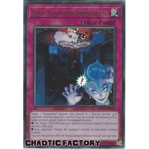 LIOV-EN075 Amaze Attraction Horror House Ultra Rare 1st Edition NM