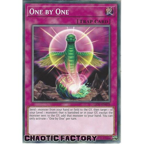 LIOV-EN078 One by One Common 1st Edition NM