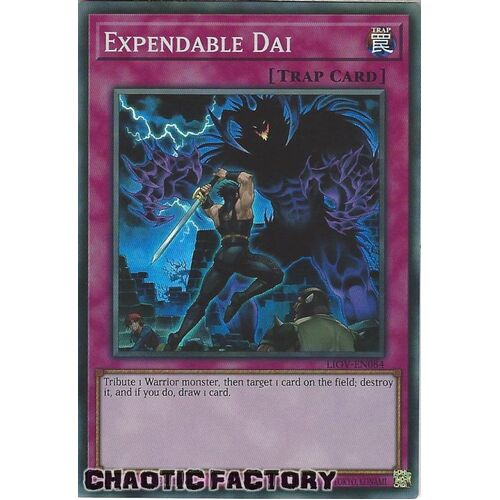 LIOV-EN084 Expendable Dai Super Rare 1st Edition NM
