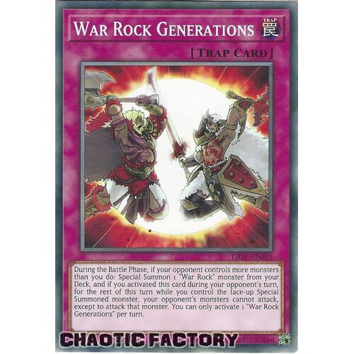 LIOV-EN091 War Rock Generations Common 1st Edition NM
