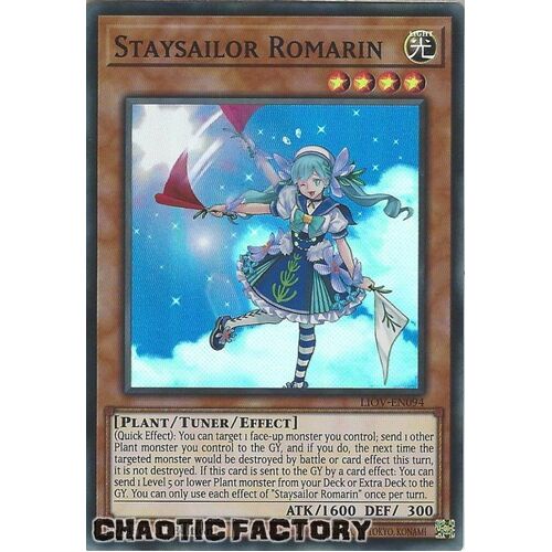 LIOV-EN094 Staysailor Romarin Super Rare 1st Edition NM