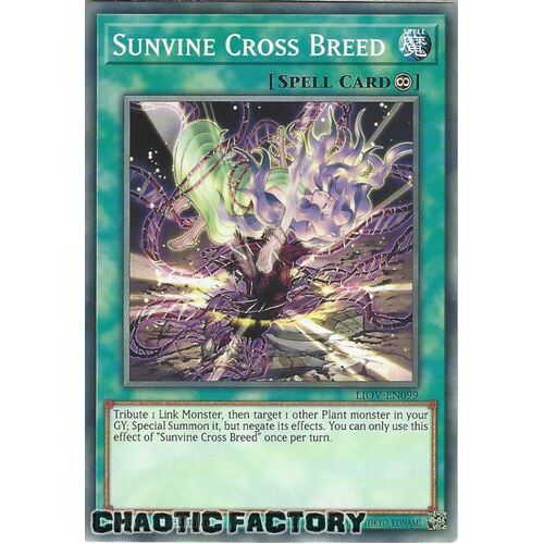 LIOV-EN099 Sunvine Cross Breed Common 1st Edition NM