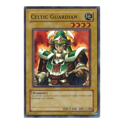 Celtic Guardian - LOB-007 - Super Rare Unlimited NM