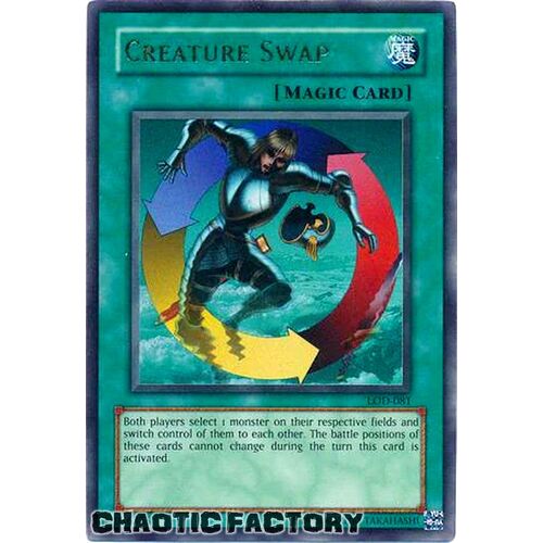 LOD-081 Creature Swap Ultra Rare Unlimited Edition LP