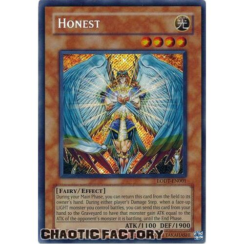 LODT-EN001 Honest Secret Rare Unlimited Edition LP