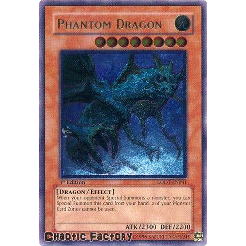 Ultimate Rare - Phantom Dragon - LODT-EN041 1st Edition NM