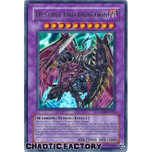 LODT-EN042 Destiny End Dragoon Ultra Rare Unlimited Edition NM