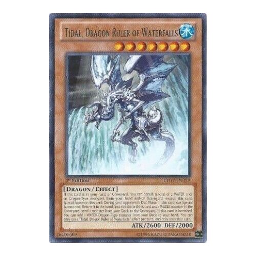Tidal, Dragon Ruler of Waterfalls - LTGY-EN039 - Rare 1st Edition NM