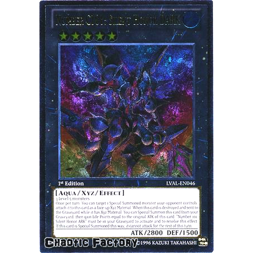 Ultimate Rare - Number C101: Silent Honor Dark - LVAL-EN046 1st Edition LP