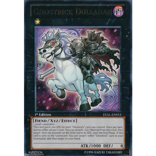 Ghostrick Dullahan - LVAL-EN053 - Rare 1st Edition NM