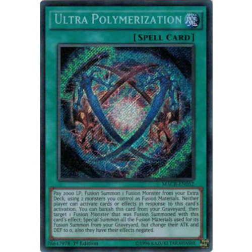Ultra Polymerization Secret Rare MACR-EN052 1st Edition NM