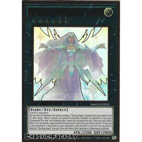 MAGO-EN035 Beatrice, Lady of the Eternal Premium Gold Rare 1st Edition NM