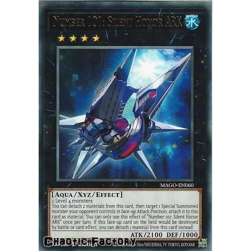 MAGO-EN060 Number 101: Silent Honor ARK Rare 1st Edition NM
