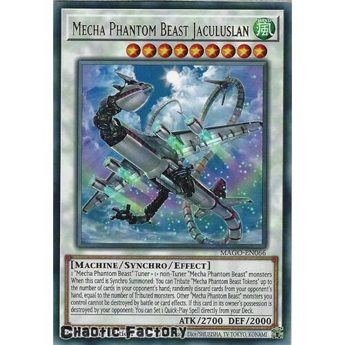 MAGO-EN066 Mecha Phantom Beast Jaculuslan Rare 1st Edition NM