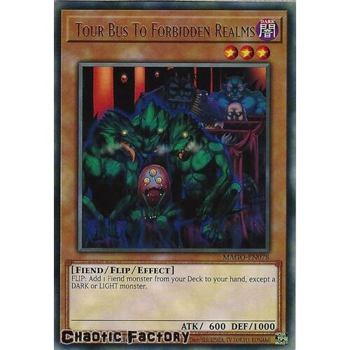 MAGO-EN078 Tour Bus To Forbidden Realms Rare 1st Edition NM