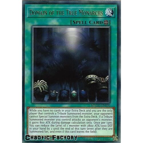 MAGO-EN090 Domain of the True Monarchs Rare 1st Edition NM