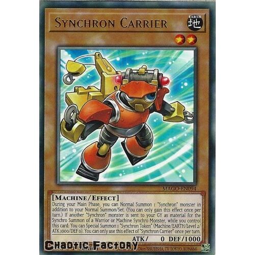 MAGO-EN094 Synchron Carrier Rare 1st Edition NM