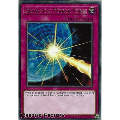 MAGO-EN097 Drowning Mirror Force Rare 1st Edition NM