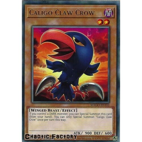 MAGO-EN102 Caligo Claw Crow Rare 1st Edition NM