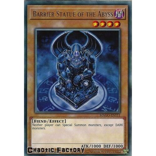 MAGO-EN111 Barrier Statue of the Abyss Rare 1st Edition NM