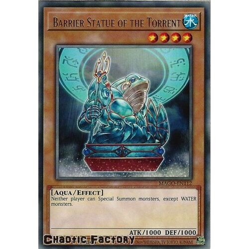 MAGO-EN112 Barrier Statue of the Torrent Rare 1st Edition NM