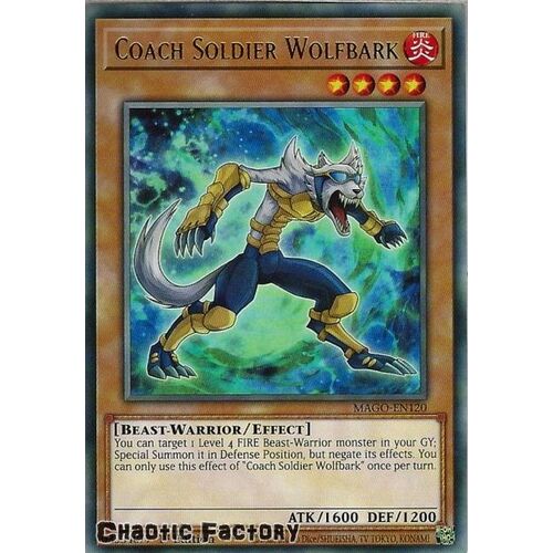 MAGO-EN120 Coach Soldier Wolfbark Rare 1st Edition NM