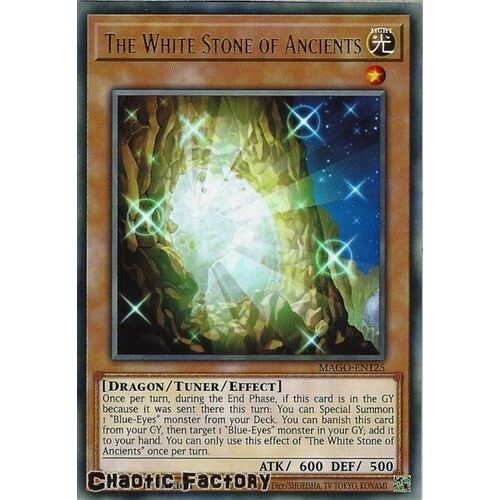 MAGO-EN125 The White Stone of Ancients Rare 1st Edition NM