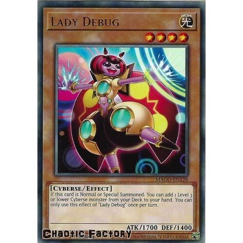 MAGO-EN128 Lady Debug Rare 1st Edition NM