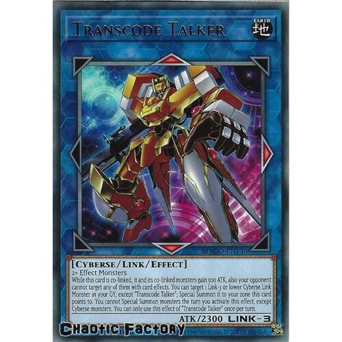 MAGO-EN136 Transcode Talker Rare 1st Edition NM