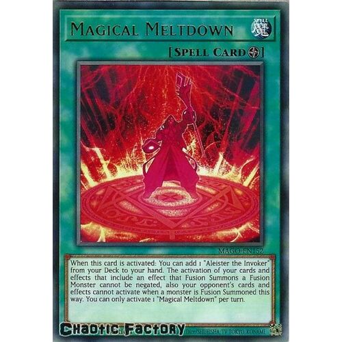 MAGO-EN152 Magical Meltdown Rare 1st Edition NM