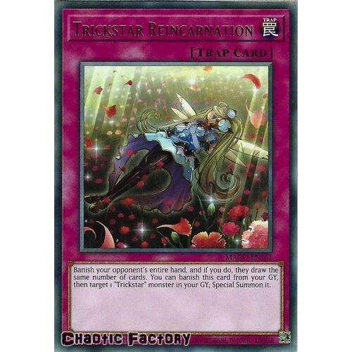 MAGO-EN161 Trickstar Reincarnation Rare 1st Edition NM