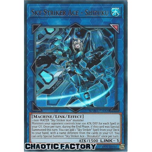 MAMA-EN006 Sky Striker Ace - Shizuku Ultra Rare 1st Edition NM