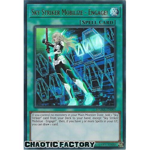 MAMA-EN009 Sky Striker Mobilize - Engage! Ultra Rare 1st Edition NM