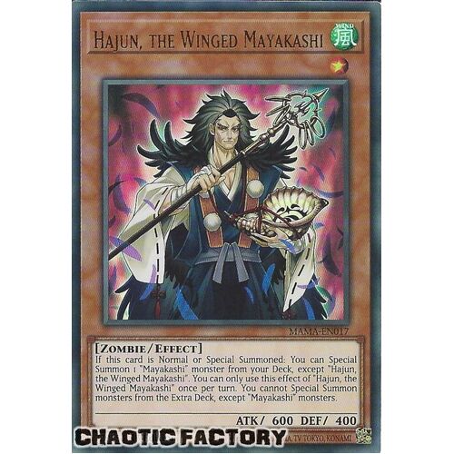 MAMA-EN017 Hajun, the Winged Mayakashi Ultra Rare 1st Edition NM